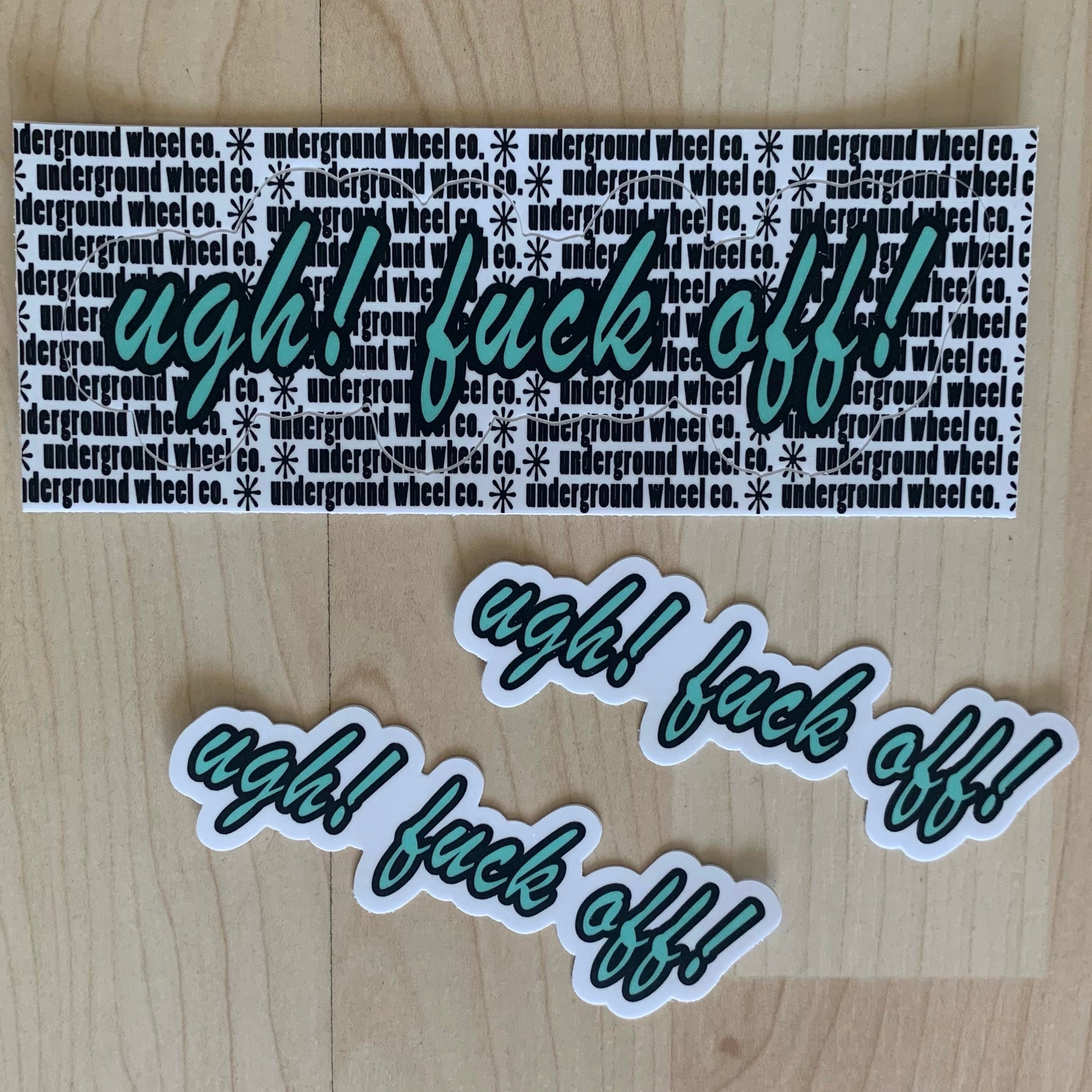 Ugh! F#ck off! Sticker Pack